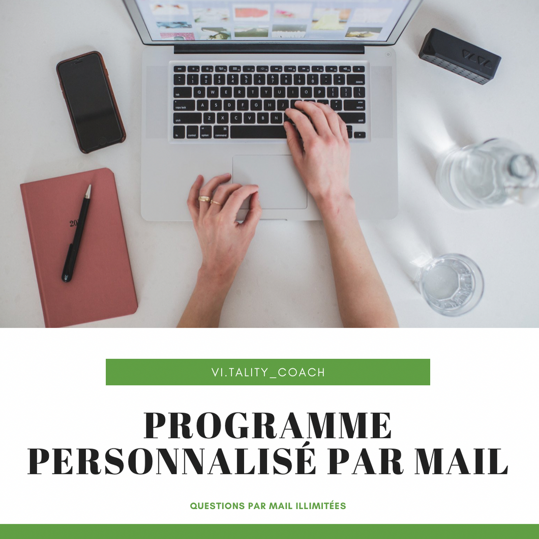 💻 Programme de Chrono-Nutrition® par mail