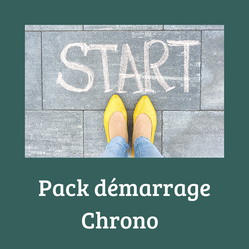 🏁 Pack de démarrage Chrono-Nutrition®